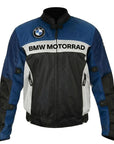 BMW Motorrad Motorcycle Riding Jacket – Blue & Black Racing Biker Jacket