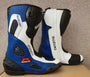 Men’s Suzuki Replica GSX Motorcycle Riding Boots – Premium Racing Biker Shoes