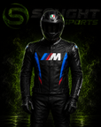 BMW M Performance Leather Motorcycle Jacket – Black BMW Motorrad Racing Biker Jacket | Premium Rider Gear XXS–4XL